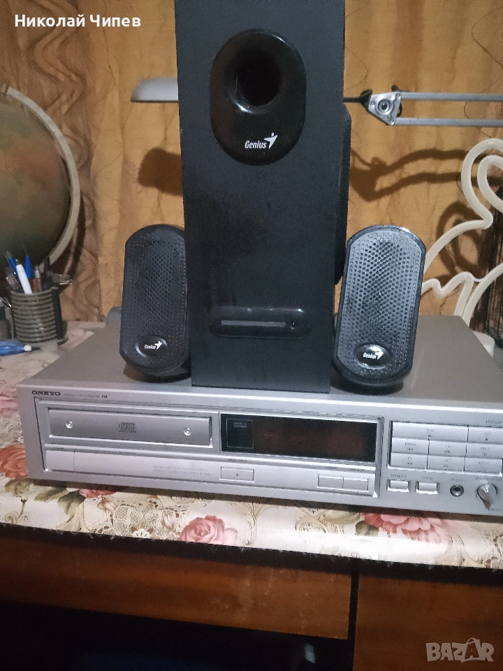 Продавам ONKYO Compact Disc Player DX6720 и GENIUS MULTIMEDIA SPEAKER SYSTEM SW 5 1 1010, снимка 1