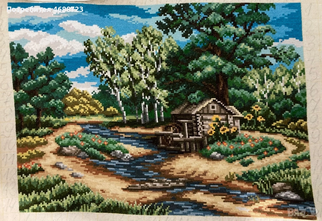 Гоблен “Старата мелница”, снимка 1