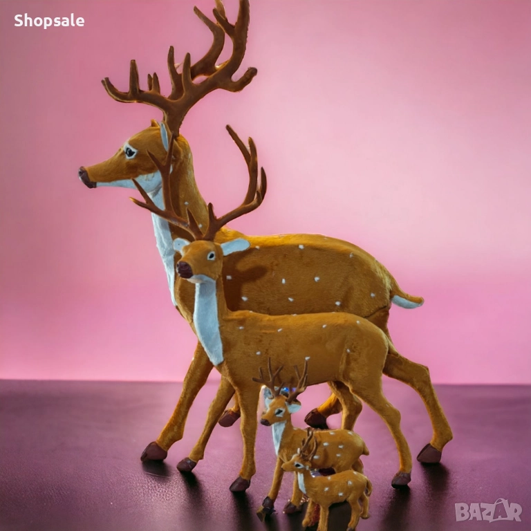 Елегантен коледен елен – перфектната празнична декорация, снимка 1