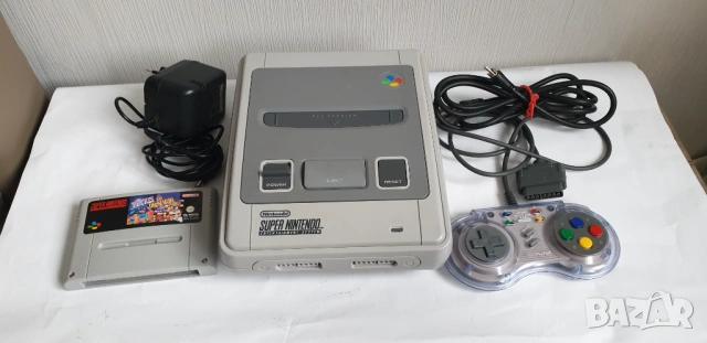 Конзола Super Nintendo SNSP-001A, снимка 2 - Игри за Nintendo - 54092440
