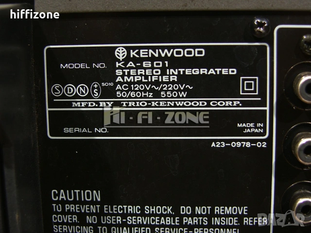 УСИЛВАТЕЛ   Kenwood ka-601 , снимка 9 - Ресийвъри, усилватели, смесителни пултове - 53044952
