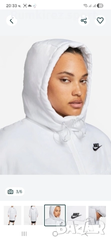 Дамска PARKA NIKE NSW TF THRMR (FB7675-100), снимка 3 - Якета - 52250210