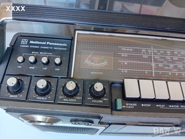 National Panasonic RS-4300, снимка 8 - Радиокасетофони, транзистори - 51348516