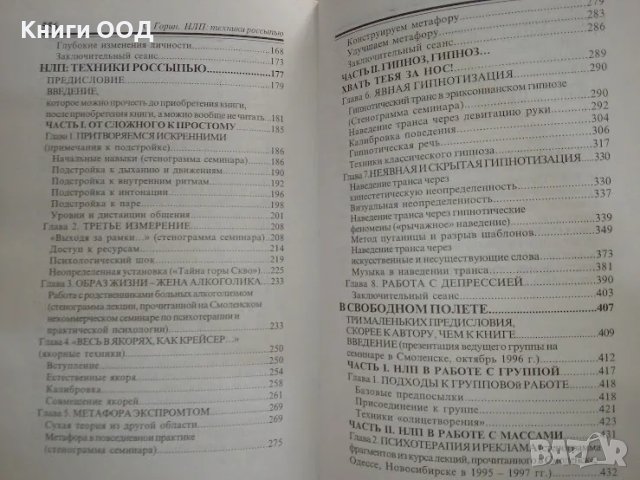 НЛП. Техники россыпью - Сергей Горин, снимка 3 - Специализирана литература - 48783813