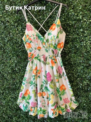 Дамска рокля плодова наслада, снимка 1
