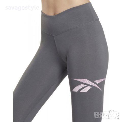 REEBOK Vector Graphic Leggings Grey, снимка 3 - Клинове - 46671673