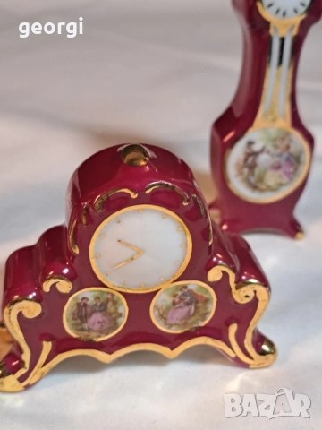 мини порцеланови часовници Limoges 29/4, снимка 2 - Колекции - 52475082