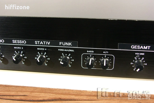 Усилвател   Fulgor Service amp 50 , снимка 4 - Ресийвъри, усилватели, смесителни пултове - 53646499