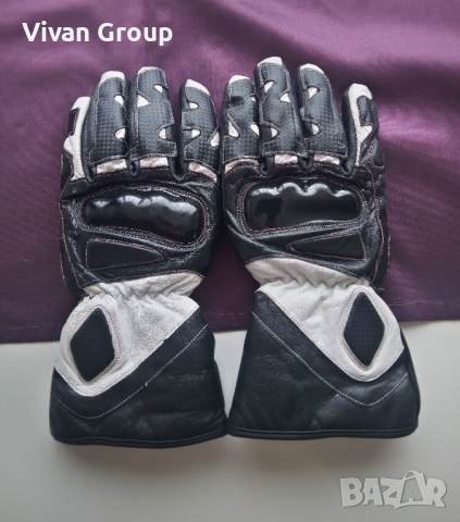 Кожени ръкавици за моторист , снимка 1 - Ръкавици - 44955178