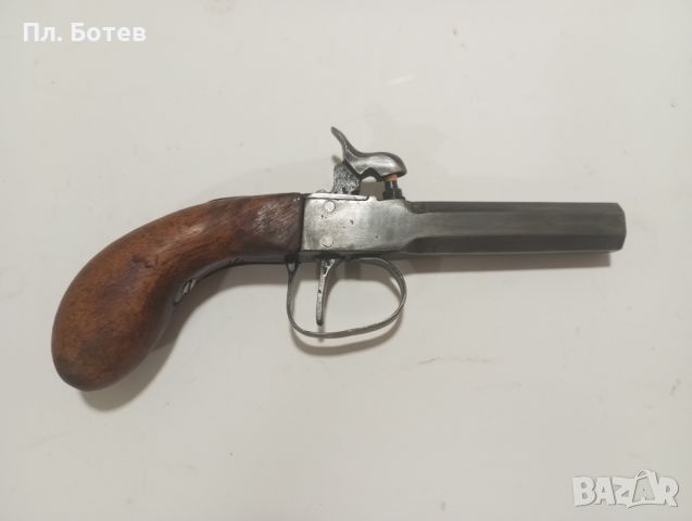 Стар капсулен пистолет/револвер , снимка 1 - Антикварни и старинни предмети - 46023590