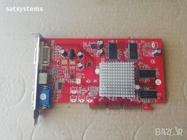 Видео карта ATi Radeon Palit 9550 128MB DDR 128bit AGP, снимка 1 - Видеокарти - 46495550