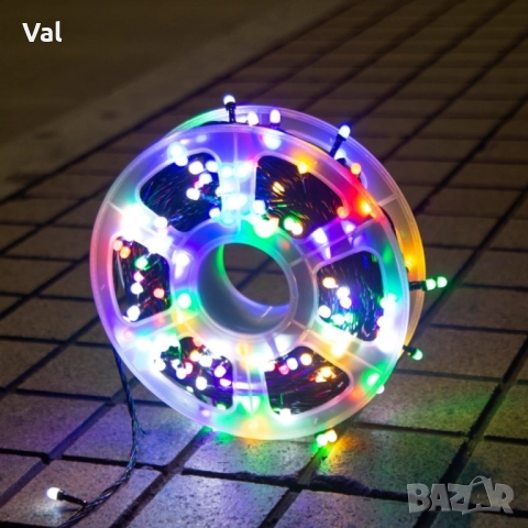 Водоустойчиви коледни LED лампички Звездно небе- 50 метра 240 светлини, снимка 12 - Декорация за дома - 52505408