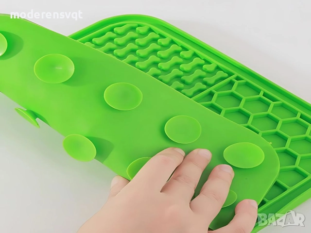 Силиконова подложка антистрес за безопасно хранене за домашни любимци 20см, снимка 5 - За кучета - 51921647