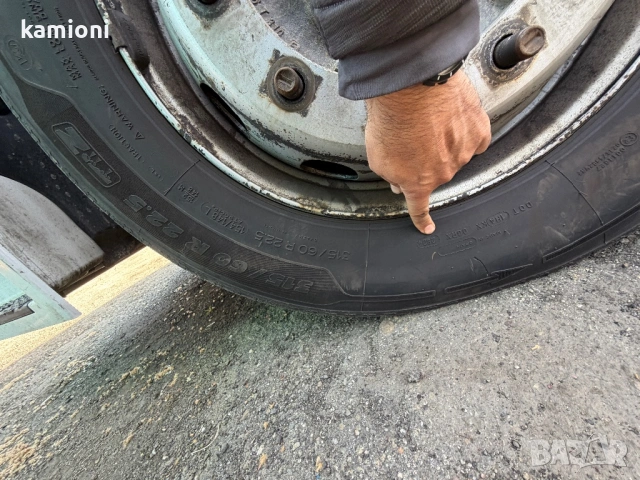 2бр предни 315/60R22.5 Michelin XMulti, снимка 3 - Гуми и джанти - 54223722