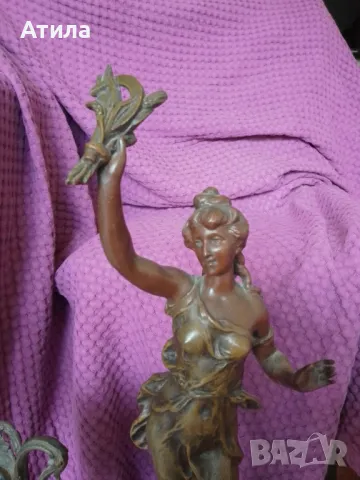 часовник каминен настолен 69/57 см, снимка 9 - Антикварни и старинни предмети - 50374541