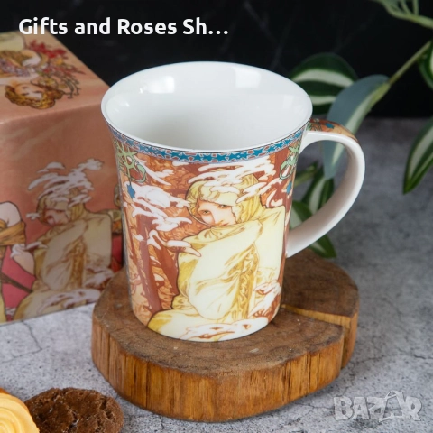 Порцеланови чаши  - Пролет, Лято, Есен , Зима, снимка 4 - Чаши - 52863230