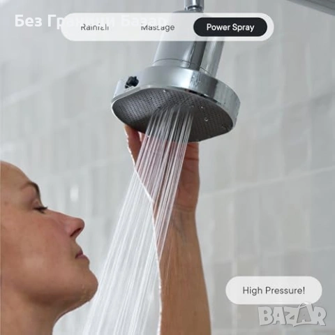 Нов Високонапорен душ филтър за кожа и коса 3 режима твърда вода тройна филтрация, снимка 6 - Други стоки за дома - 53006521