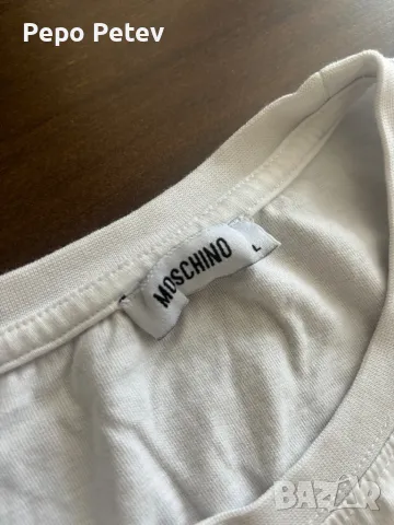 Мъжка тениска moschino , снимка 2 - Тениски - 47487433