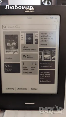 Електронна книга Kobo Touch, снимка 3 - Електронни четци - 48097193