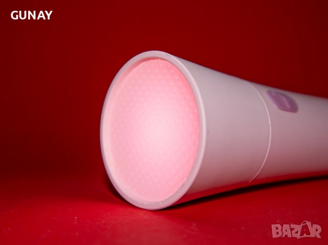Lalarma Flashlight Rosa Премиум LED Фенерче USB-C Като Ново Розово Акумулаторно, снимка 5 - Друга електроника - 54265636