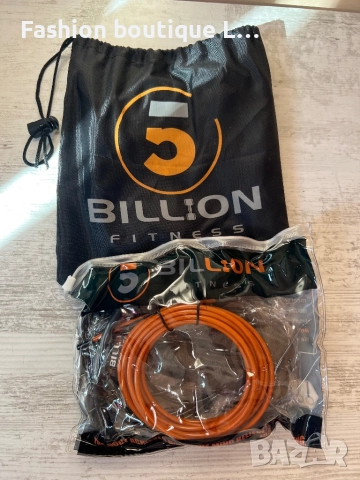 Ново професионално въже за скачане с резервни чанти и торбичка за съхранение на марката 5 billion  , снимка 5 - Фитнес уреди - 52247589