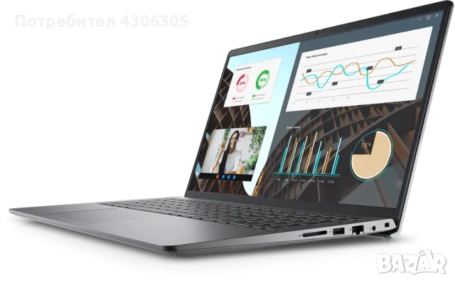 Нов лаптоп Dell Vostro 3530 intel i5, 16GB RAM, 512GB NVMe, снимка 2 - Лаптопи за дома - 48292321