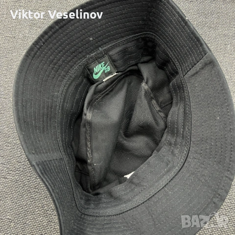Nike SB Шапка Идиотка Размер М Bucket Hat Черна, снимка 5 - Шапки - 54294849