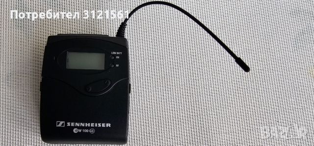 Микрофонна система Sennheiser EW100 , снимка 1 - Микрофони - 46442158