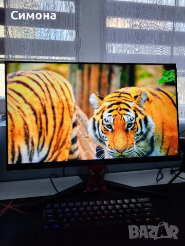Геймърски монитор AOC 24” IPS 144Hz 1ms Full HD – перфектен за игри, снимка 3 - Монитори - 53976840