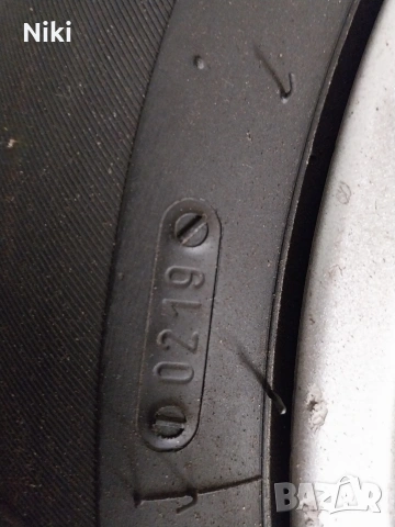 Алуминиеви джанти за Опел с хубави гуми 185 60 15 , снимка 4 - Гуми и джанти - 53915113