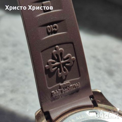 Мъжки луксозен часовник Patek Philippe 5167R
AQUANAUT
SELF-WINDING, снимка 11 - Мъжки - 46156043