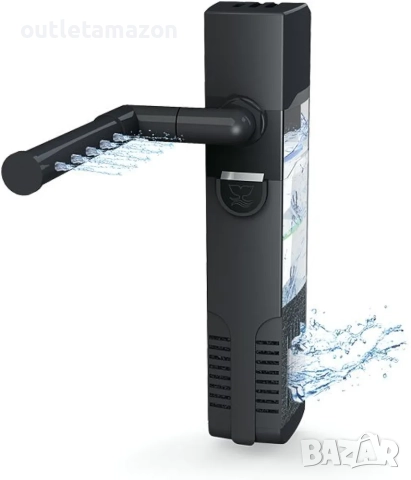 Вътрешен филтър за аквариум Ciano CF80 - дебит 380 л/ч, подходящ за аквариуми между 40 и 80 л, снимка 2 - Оборудване за аквариуми - 52855701