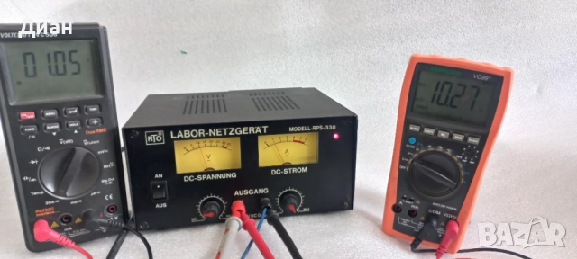 Лабораторно захранване RPS 330, снимка 4 - Друга електроника - 52837282
