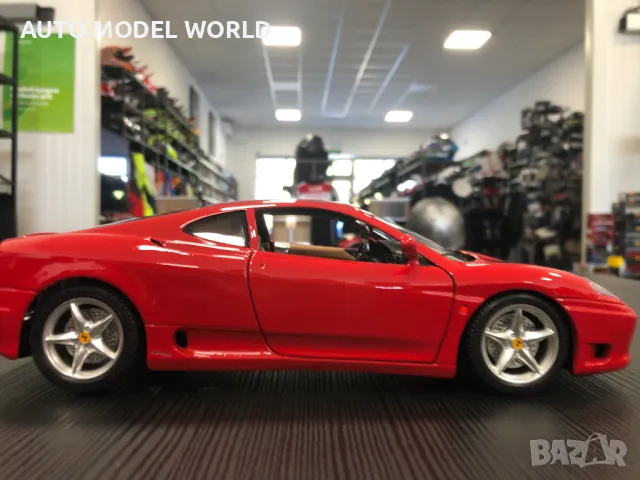 Чисто нова метална колекционерска количка FERRARI 430 MODENA .1:18, снимка 2 - Колекции - 47185501