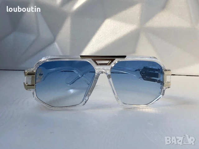 Мъжки прозрачни слънчеви очила маска Cazal, снимка 6 - Слънчеви и диоптрични очила - 52743243