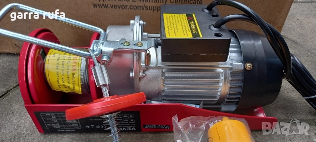 Лебедка електрическа телфер , снимка 2 - Други инструменти - 52721516