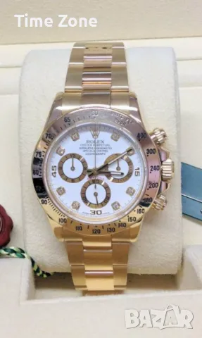 Rolex Cosmograph Daytona 40mm Yellow Gold Champagne Dial Ceramic Automatic Различни Варианти, снимка 11 - Мъжки - 48184171