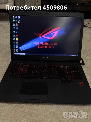 Asus ROG G751 Геймърски лаптоп/ 24 GB RAM/ Nvidia Geforce GTX 970M / I7 4750HQ, снимка 5 - Лаптопи за игри - 54281802