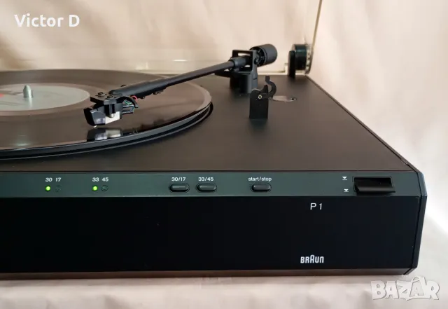 Braun Atelier P1 - Грамофон Direct Drive Quartz, снимка 2 - Грамофони - 50130249