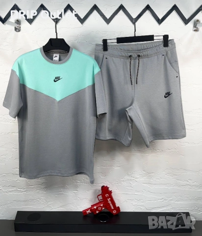 !НОВИ 7 ЦВЯТА! Мъжки Летни Екипи | Nike Tech Fleece |, снимка 5 - Спортни дрехи, екипи - 54178020