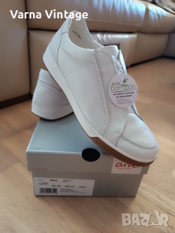 Дамски спортни бели обувки ARA., снимка 1 - Дамски ежедневни обувки - 46407662