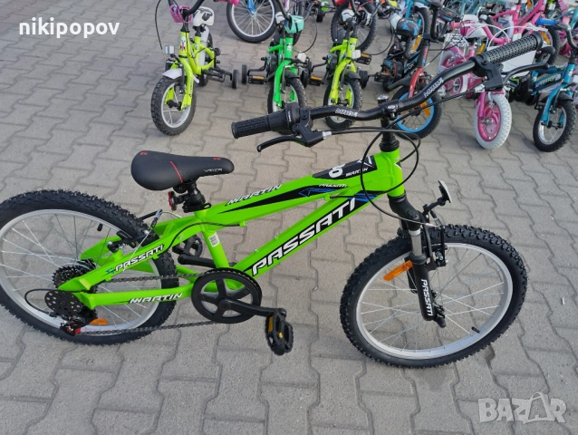 PASSATI Алуминиев велосипед 20" MARTYN зелен, снимка 3 - Велосипеди - 53560000
