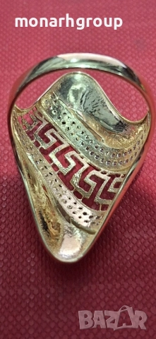 Златен пръстен, снимка 6 - Пръстени - 52356147