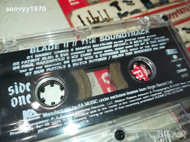 заявена-BLADE II-ORIGINAL TAPE 2905252102, снимка 6 - Аудио касети - 50476483