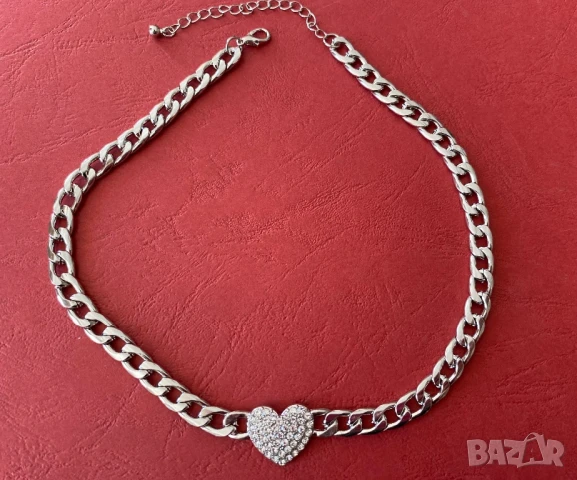 Чокър колие с орнамент , снимка 8 - Колиета, медальони, синджири - 50713202