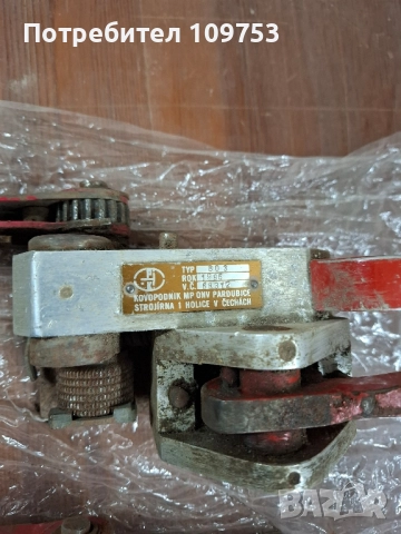 2 бр. ръчни чембер машини PTK за метални ленти, снимка 7 - Други стоки за дома - 52016433