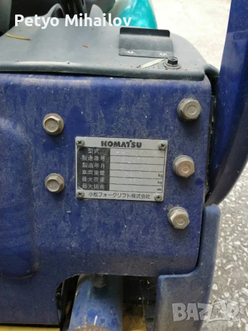 Мотокар KOMATSU,бензин ., снимка 5 - Индустриална техника - 51264642