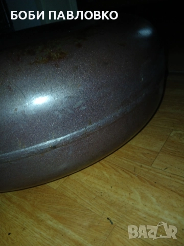 Кръгла газова бутилка за мястото на резервната гума с клапан и нивомер, снимка 2 - Аксесоари и консумативи - 51984955