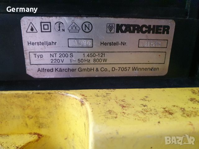 професионална прахосмукачка karcher nilfisk alto, снимка 2 - Прахосмукачки - 45769302