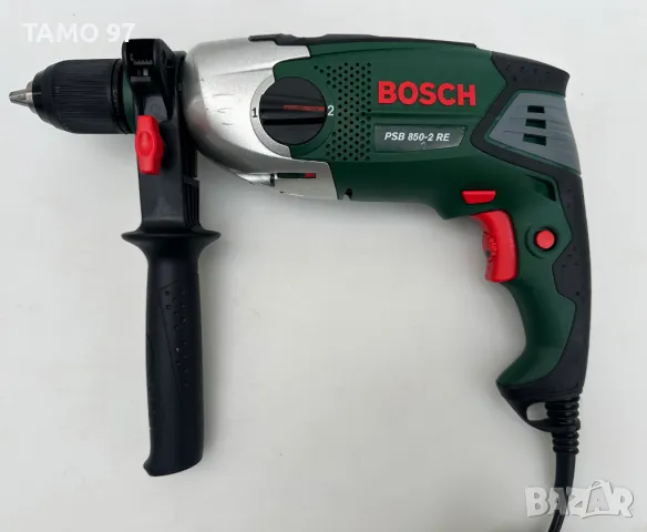 BOSCH PSB 850-2 RE - Двускоростна ударна бормашина 850W, снимка 3 - Бормашини - 49027737